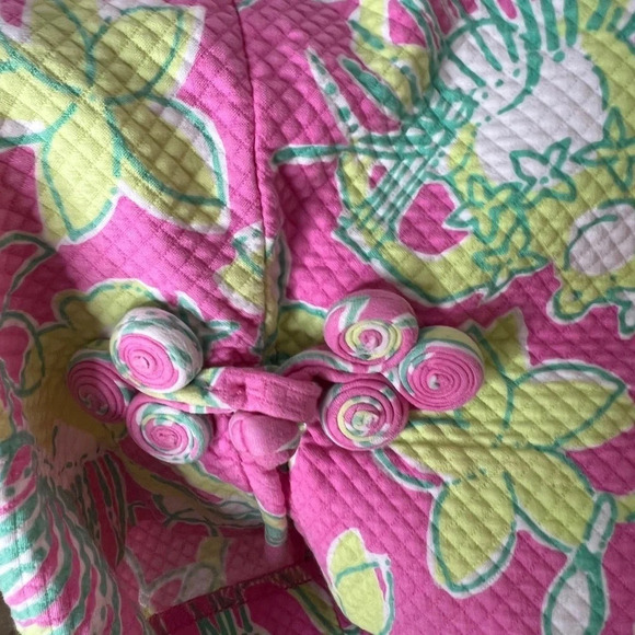 Lilly Pulitzer Capri Crop Pants Womens 8 Rock A Hula Monkey - Women| Color: Pink - Picture 5 of 5